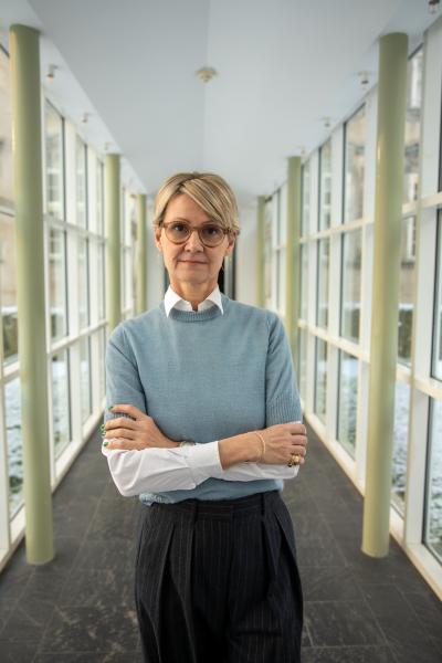Marianne Skjold, direktør, Psykiatrifonden, Foto: Louise Neupert 