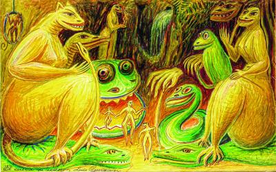 Ovartaci, tiden i Argentina, fra bogen 'Ovartaci. Vild, visionær, verdenskunstner"