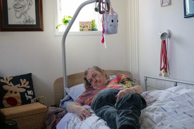 Hanne, 70 år, beboer, Bostedet Thea, til artiklen 'De små skridt og mulighedernes kunst'
