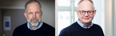 Torsten Bjørn Jacobsen og Benny Andersen, hhv. formand Psykiatrifonden og for Socialpædagogerne