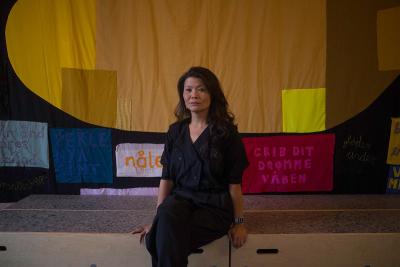 Birgit Bundesen, til artiklen "Når kunst hjælper sproget på vej"