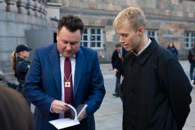 Folketingets åbning 2024, Opråb, Anders Kronborg (S)