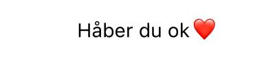 Billede af SMS'er mellem Cecilie og hendes mor