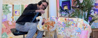 Elefanten i rummet, kunstner, kollage, Mads Rafte Hegn