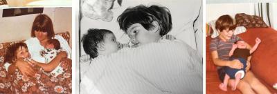 Martin og Ida, kollage, 1, til artiklen 'Martins kamp for at holde sig i live'