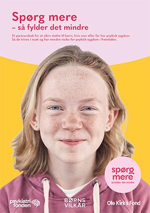 Spørg mere-temarapport, 2021, børn og unge, der vokser op med en far eller mor med psykisk sygdom (2021)