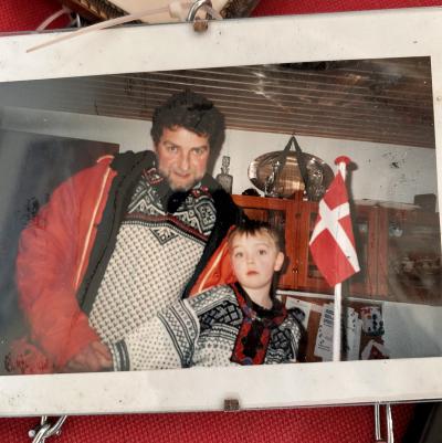 Thomas Teisen og far Peter, til artiklen 'Fra kaos til klarhed - Man er aldrig sin diagnose'