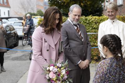 Billeder af HKH Kronprinsesse Mary taget i forbindelse med afholdelsen af Psykiatrifondens jubilæum den 2. november 2021