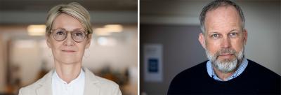 Marianne Skjold, direktør og Torsten Bjørn Jacobsen, formand