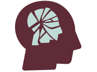 Body Dysmorphic Disorder (BDD), ikon, mellem, hovedbillede, diagnoseside