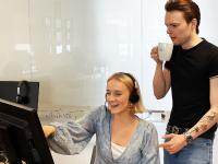 Aftenfundraiser, billede, jobopslag