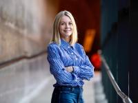 Line Becher, chat- og brevkasserådgiver i Psykiatrifondens rådgivning