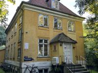 Pensionatet i Hornbæk, set udefra