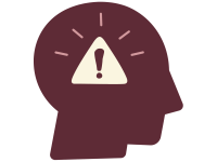 Selvmord, ikon, mellem, hovedbillede, diagnoseside