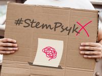 Stem psyk - skilt