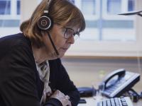 Portræt af en af Psykiatrifondens frivillige rådgivere