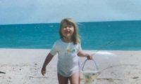 Tema, børn og psykisk sygdom, barn på stranden, Natasja