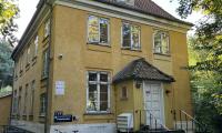 Pensionatet i Hornbæk, set udefra
