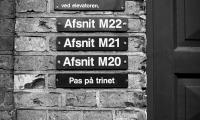 Skilte, afsnit