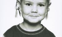 Skolefoto af Cecilie Bau