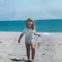 Tema, børn og psykisk sygdom, barn på stranden, Natasja
