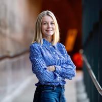 Line Becher, chat- og brevkasserådgiver i Psykiatrifondens rådgivning