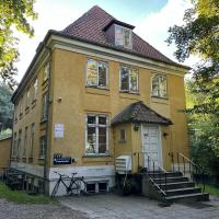 Pensionatet i Hornbæk, set udefra