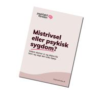 Psykiatrifonden, rapport, februar 2025, mistrivsel eller psykisk sygdom, forside, roteret