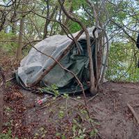 Psykiatrisk Gadeplansteam, billede af telt